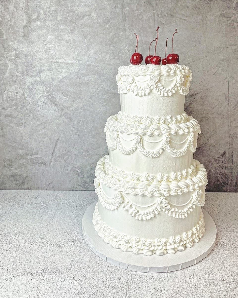 Wedding cake by Top Tier Cakes