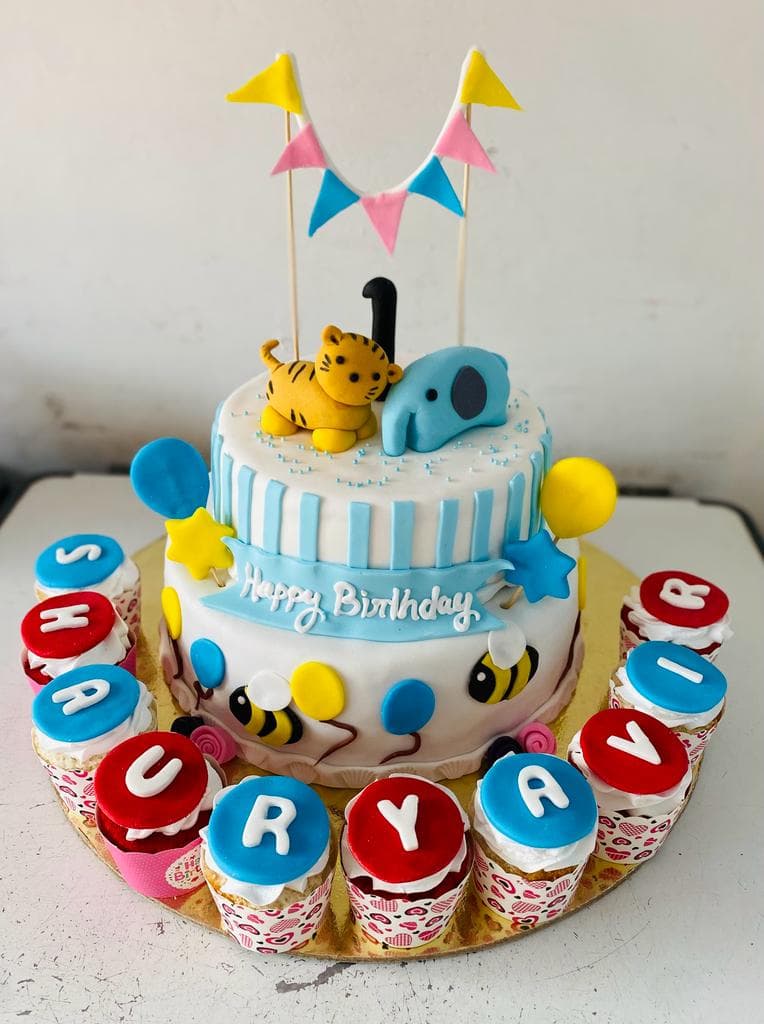 Wedding cake by Cakezania-Best Customized Cake In Chandigarh Panchkula