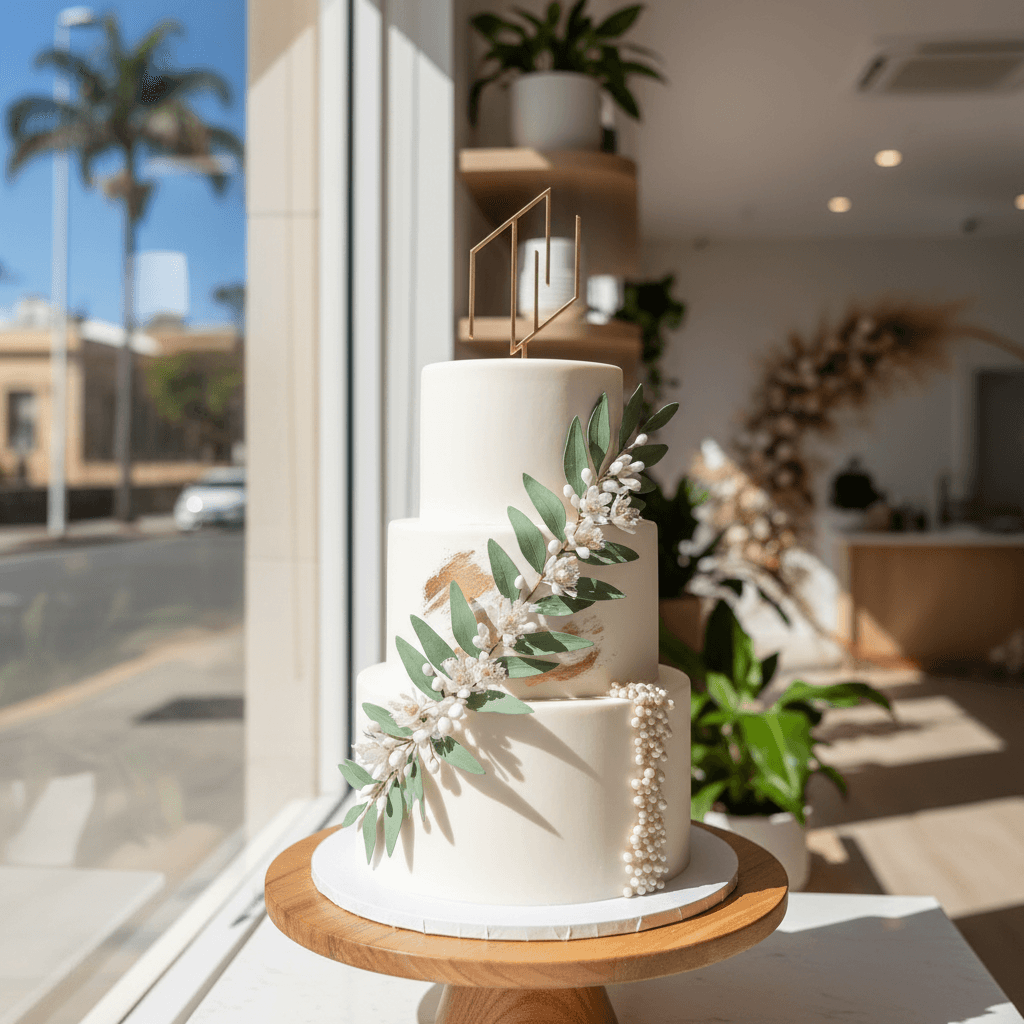 Wedding cake by Cake Twist By Kim