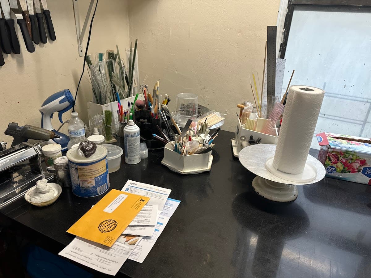 Wedding cake by Frenchy's Cake Designs LLC