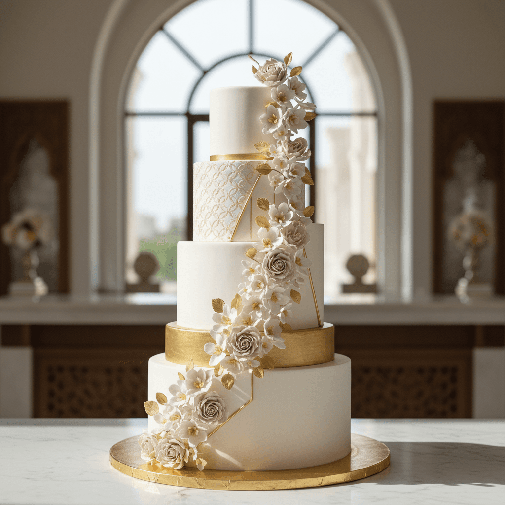 Wedding cake by Loona Light