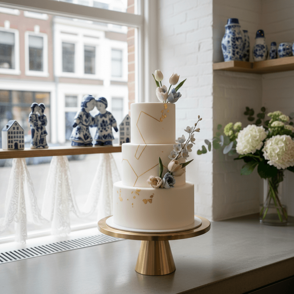 Wedding cake by La Dent Sucrée