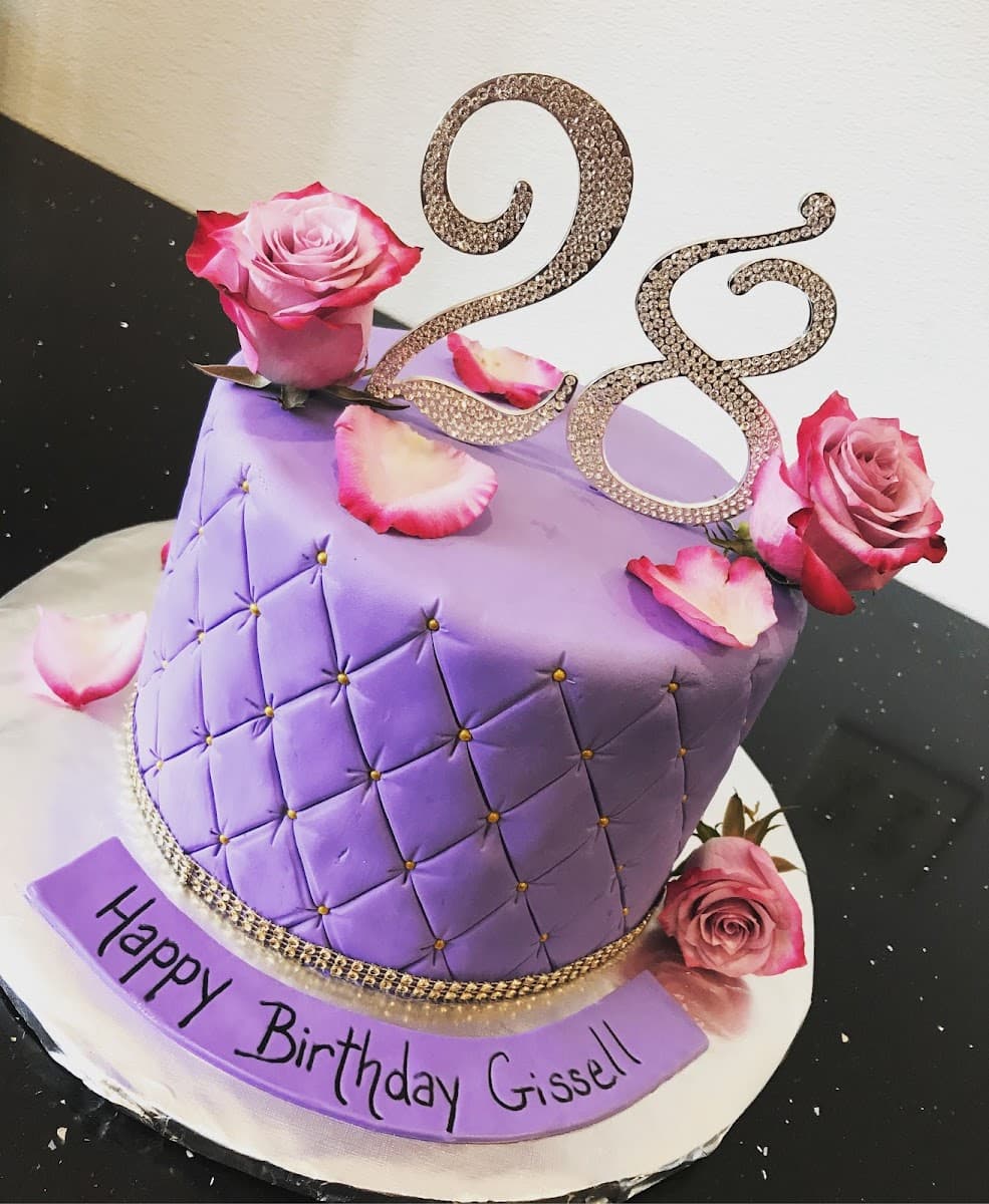 Wedding cake by Delectable Desires Pastries