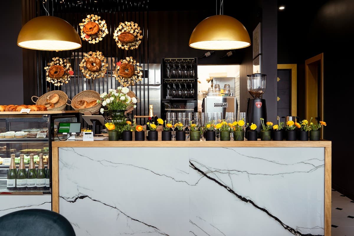 Wedding cake by Art Bakery & Gourmet— Speciality Coffee, Breakfast & Artisan Pizza, Birthday Cakes.