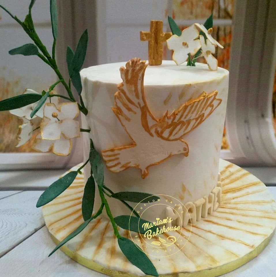 Wedding cake by Mariam's Bakehouse