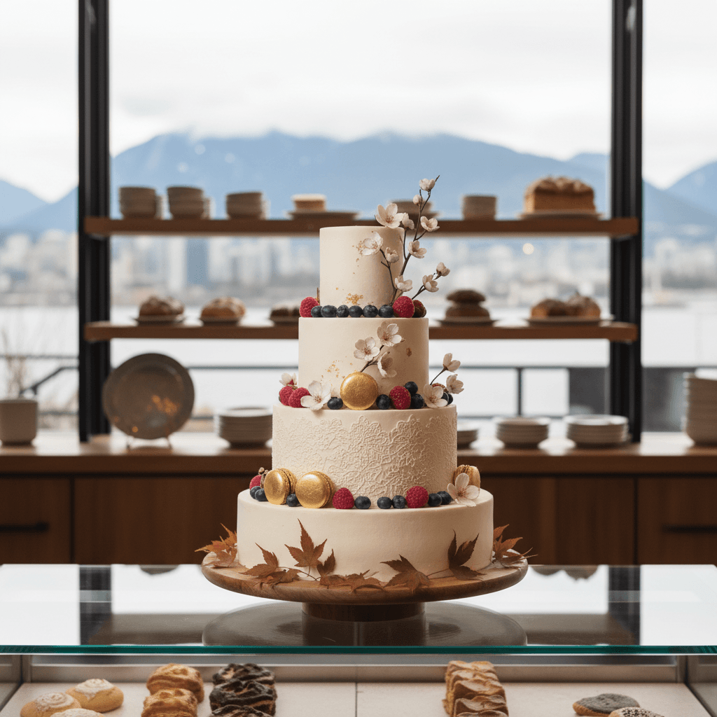 Wedding cake by Joconde Patisserie