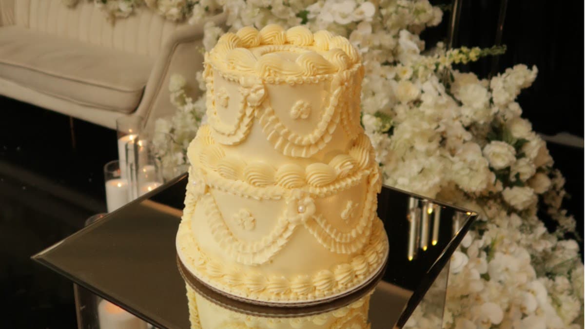 Wedding cake by Balanced Bakery