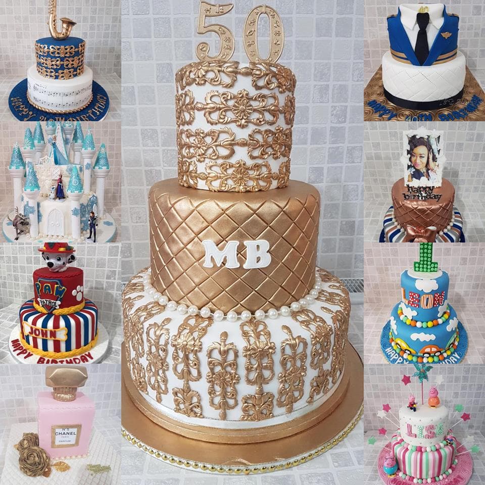 Wedding cake by T & B Cakecraft Limited