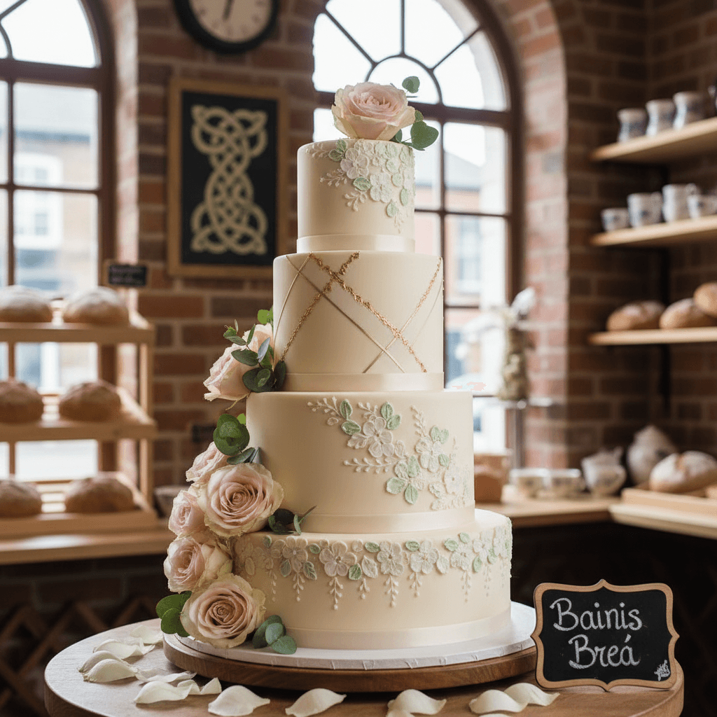 Wedding cake by Piece of Cake Dublin