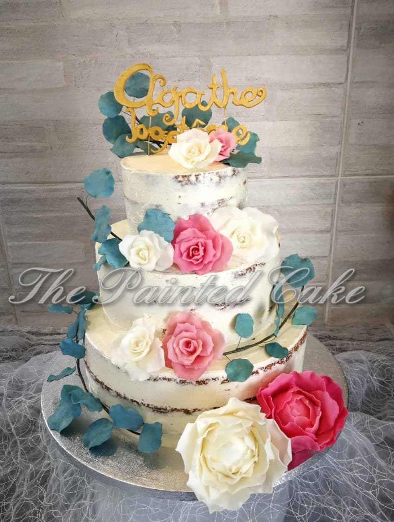 Wedding cake by The Painted Cake - pièces montées de mariage et gâteaux de fête