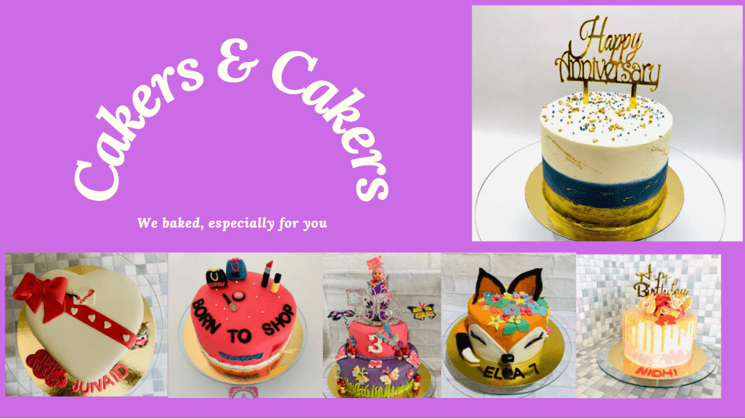 Wedding cake by Cakers&Cakers