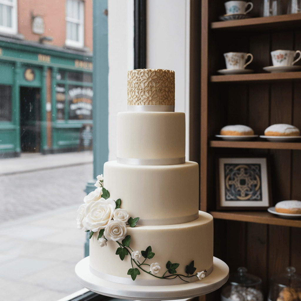 Wedding cake by Creative Cakes
