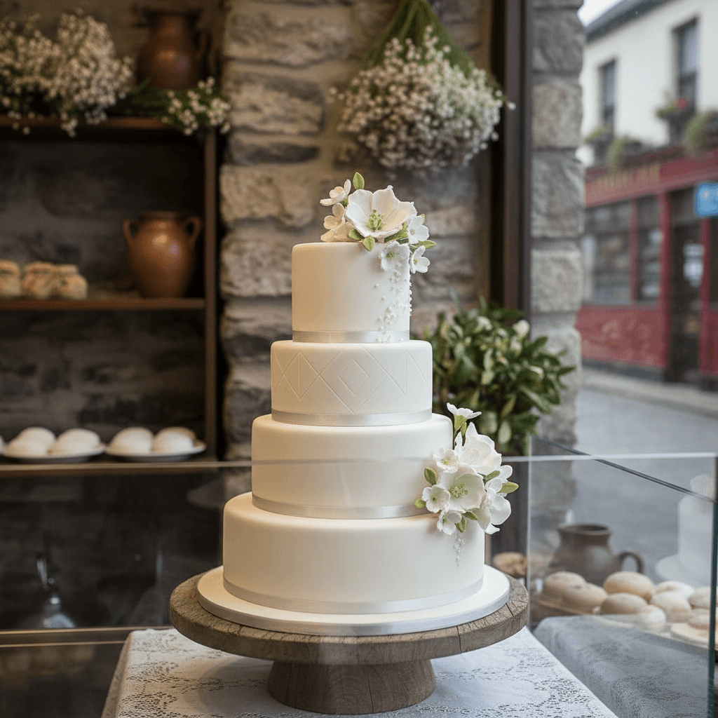 Wedding cake by Magpie Bakery
