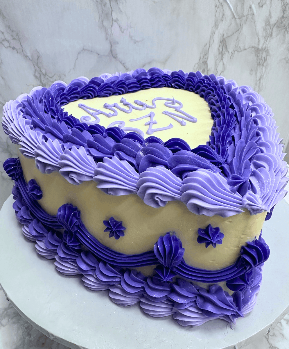 Wedding cake by Daniel's Bakery in Boston, MA