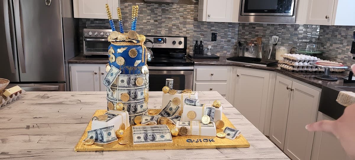 Wedding cake by Austinite Delights