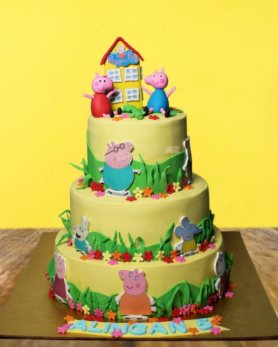 Wedding cake by Boffocakes