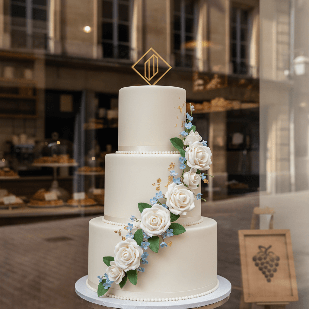 Wedding cake by Gllm Guillaume