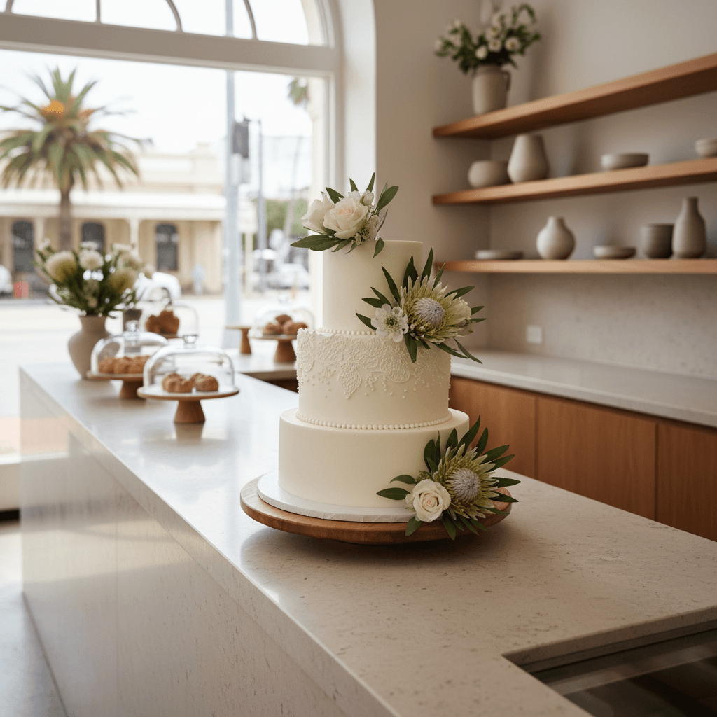 Wedding cake by Dolcetto Patisserie