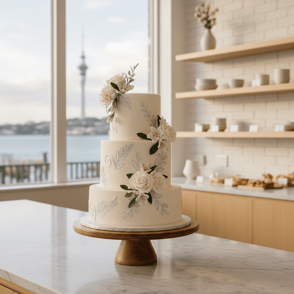 Wedding cake by The Gateau House
