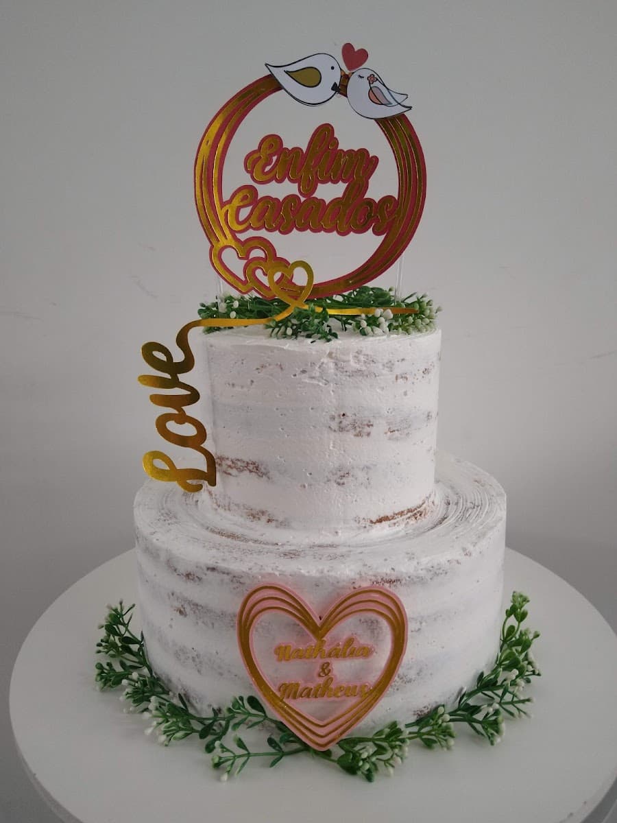 Wedding cake by Karol D'Lucca | Bolo Decorado | Zona Norte | Rio de Janeiro RJ