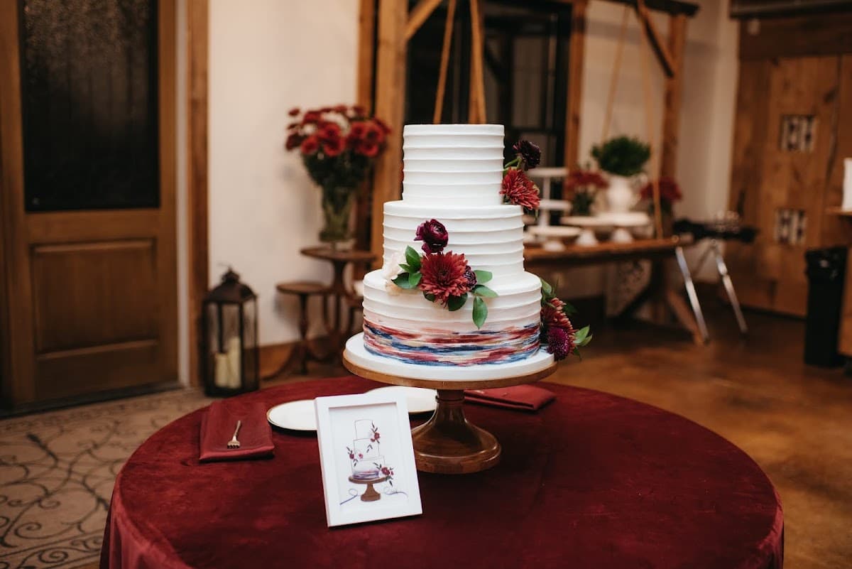 Wedding cake by Ashley Cakes