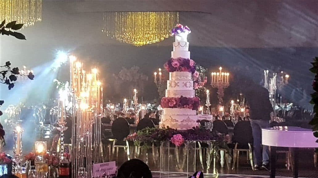 Wedding cake by Designer Cakes Of London