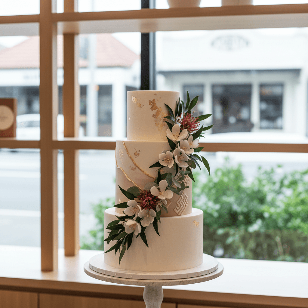 Wedding cake by K CAKE