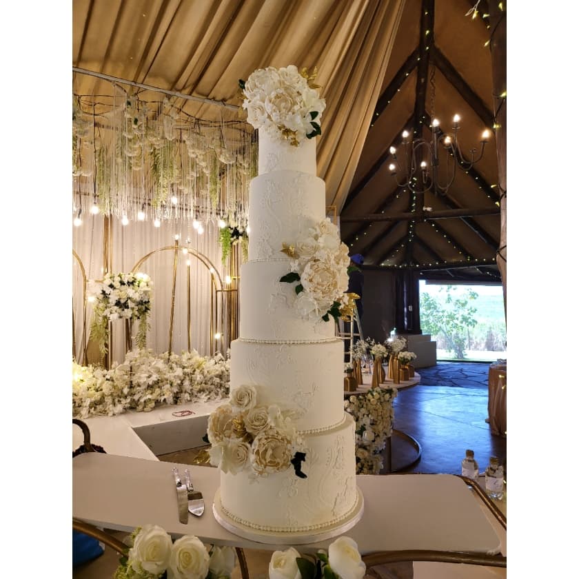 Wedding cake by Sugar Coated Cakes