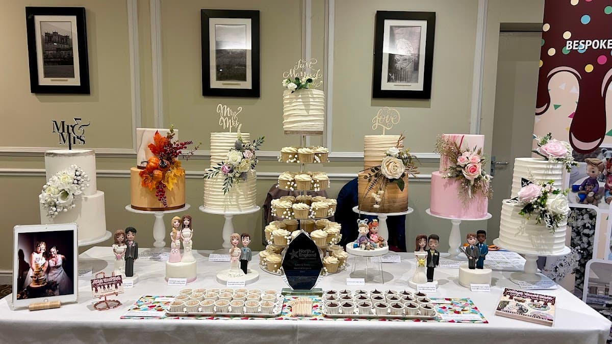 Wedding cake by Nelly’s Sweet Treats - Bespoke Cake Maker