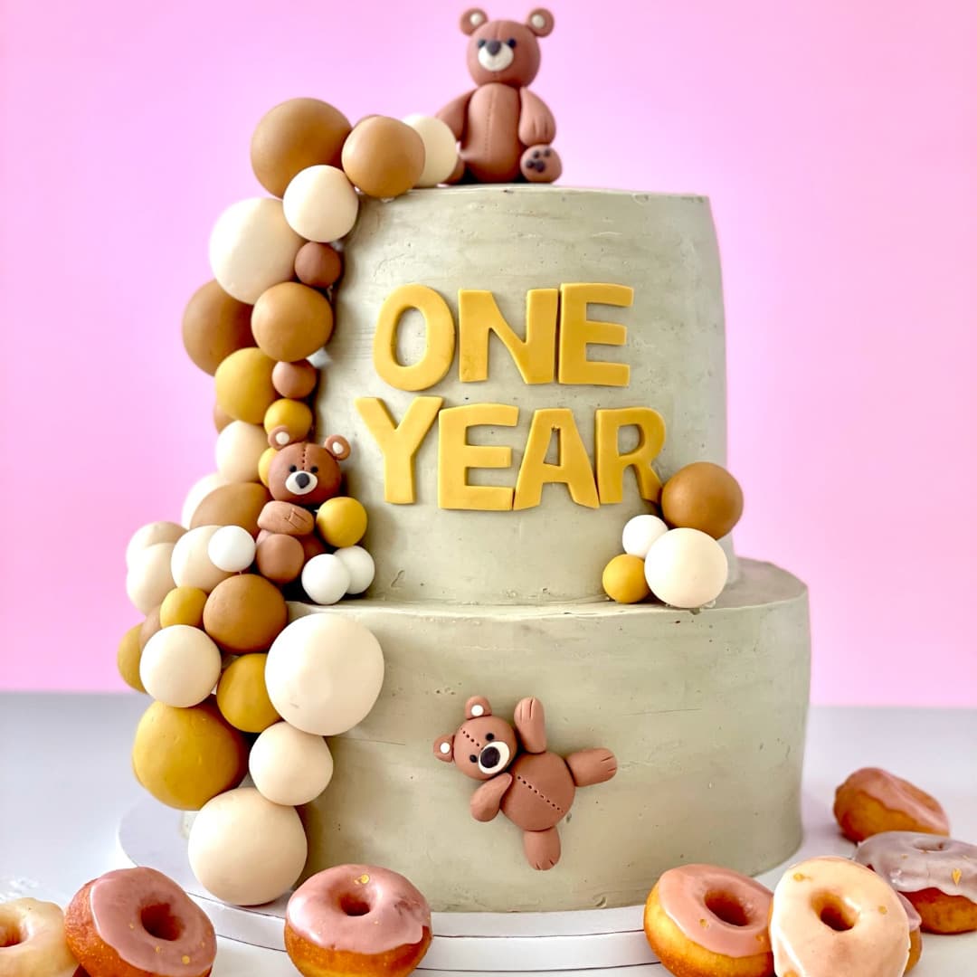 Wedding cake by Natcake Genève