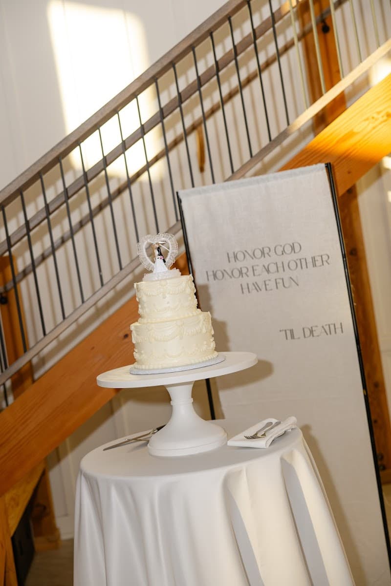 Wedding cake by Sauer Cakes