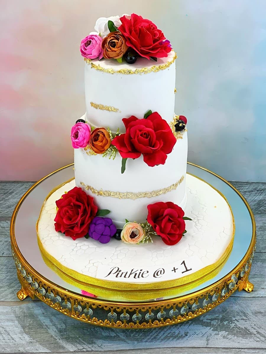 Wedding cake by Cake Haven PHC
