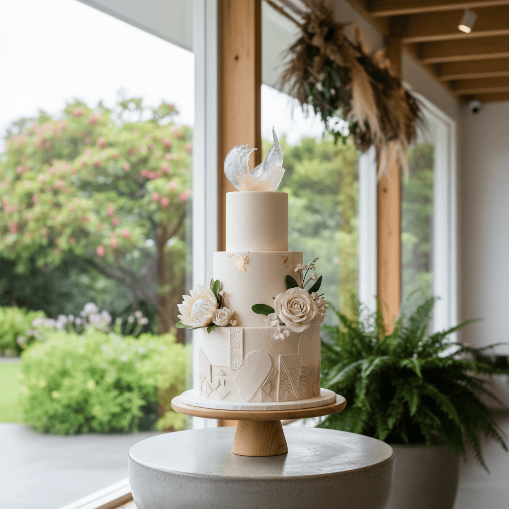 Wedding cake by Icing On The Cake