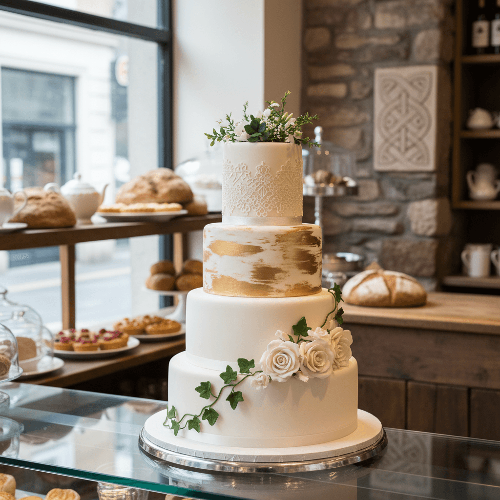 Wedding cake by Caketopia