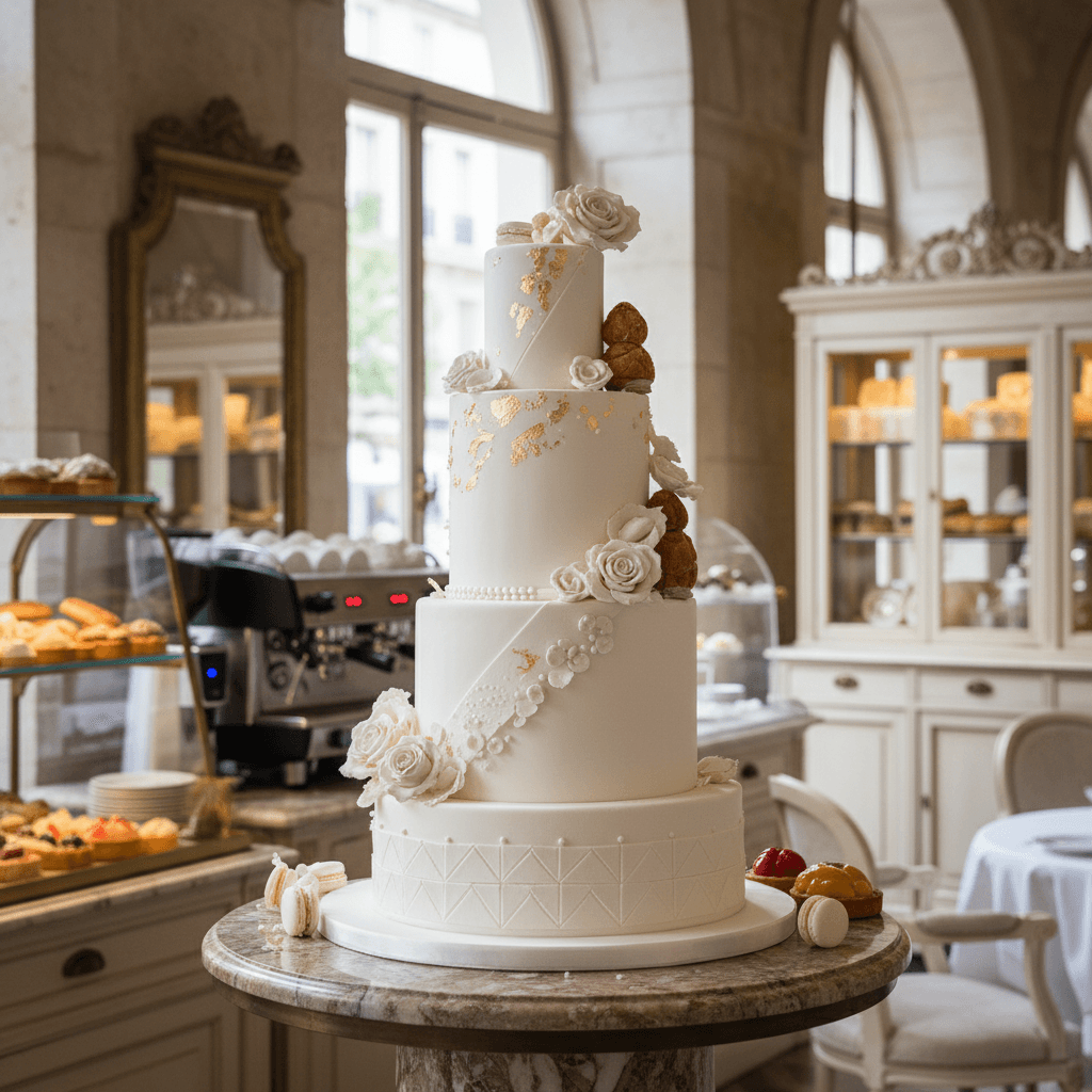 Wedding cake by 12 Cakes Paris