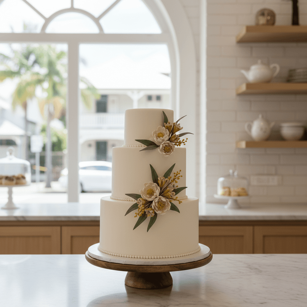 Wedding cake by Studio Cakes