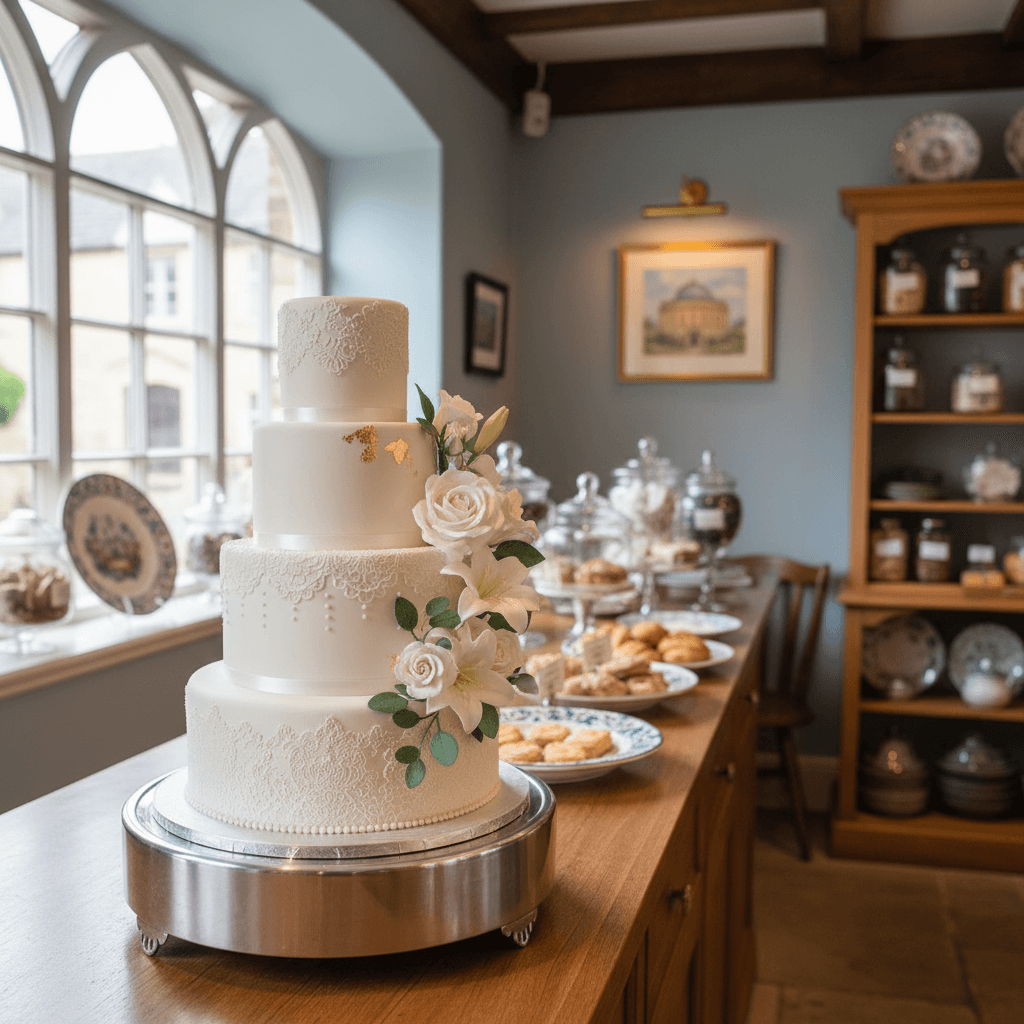 Wedding cake by Charlotte Jane Cakes