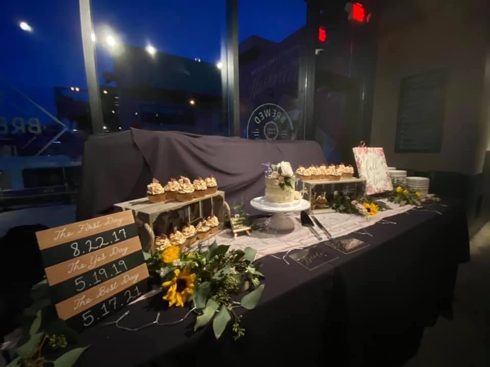 Wedding cake by Baked in Nashville